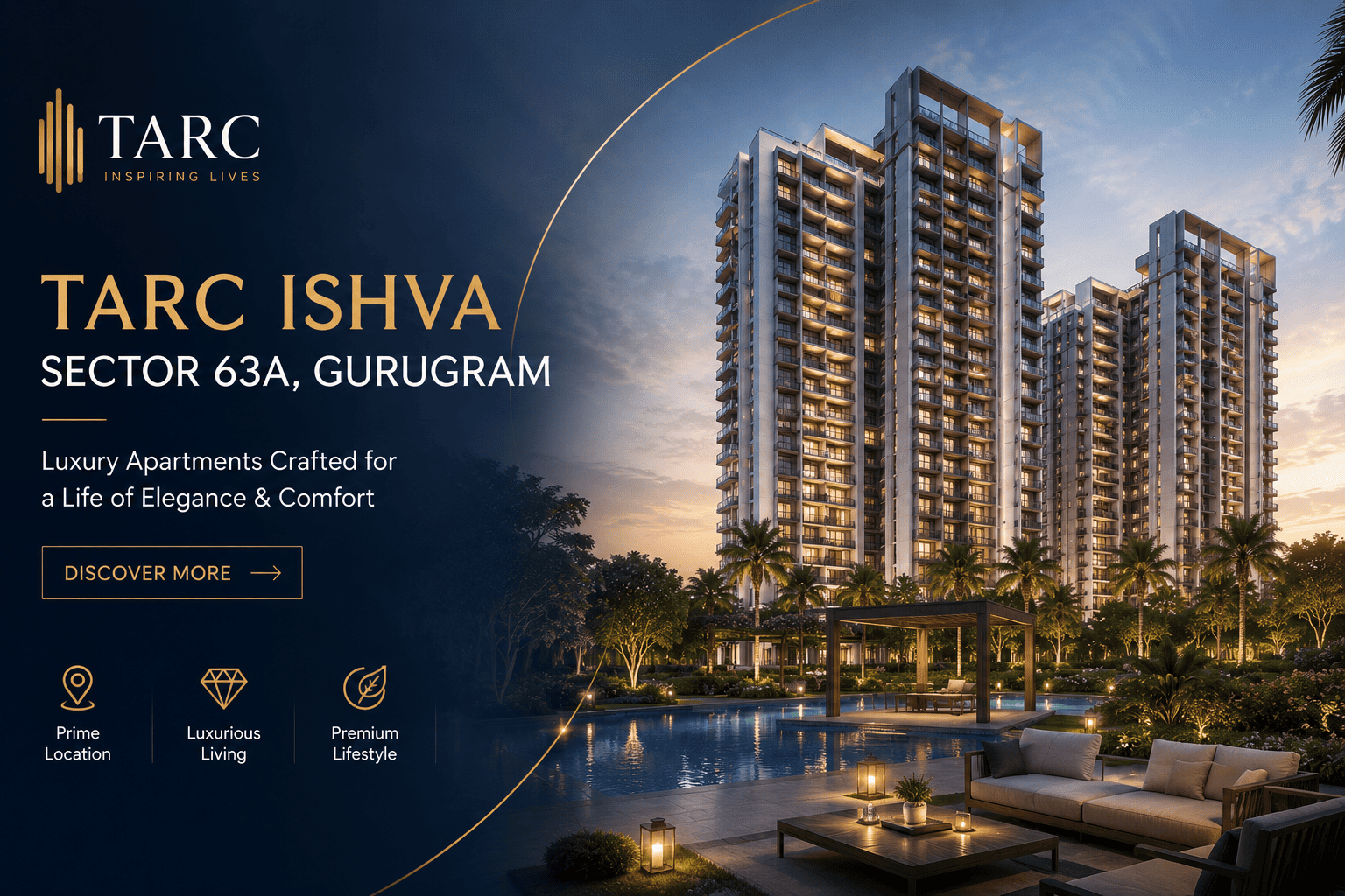 TARC Ishva Sector 63A Gurugram - Ultra-Luxury Residences